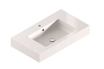 Designer-Badezimmer mit einzigartigen Materialien  - Evita S 81x462 1 58