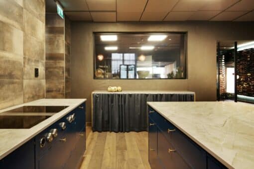 Westport Villa  - @etoilerestaurang and preparation kitchen in Dekton Sogne 1 1200x800 1 31